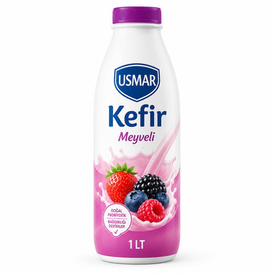 Usmar Meyveli Kefir 1Lt ❌❌❌