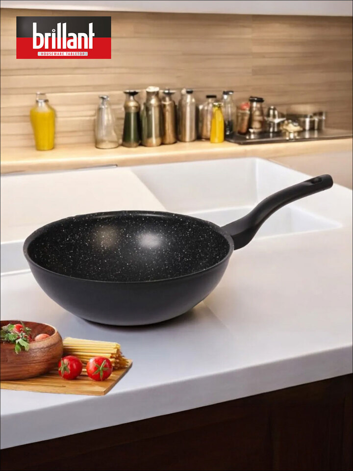 Brillant Azha Wok Tava Biogranit - 26cm