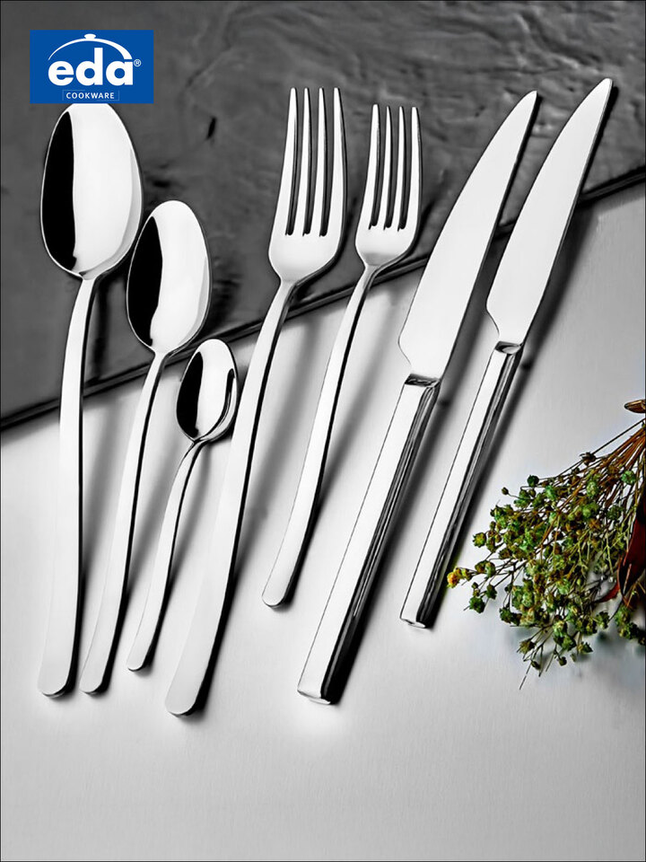 Roma 60 Prç Çatal Bıçak Kaşık Seti Paslanmaz Çelik