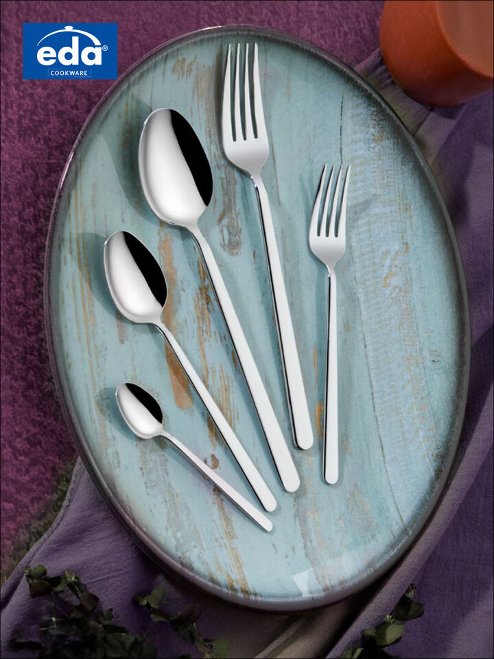 ADA 60 Prç Çatal Bıçak Kaşık Seti Paslanmaz Çelik