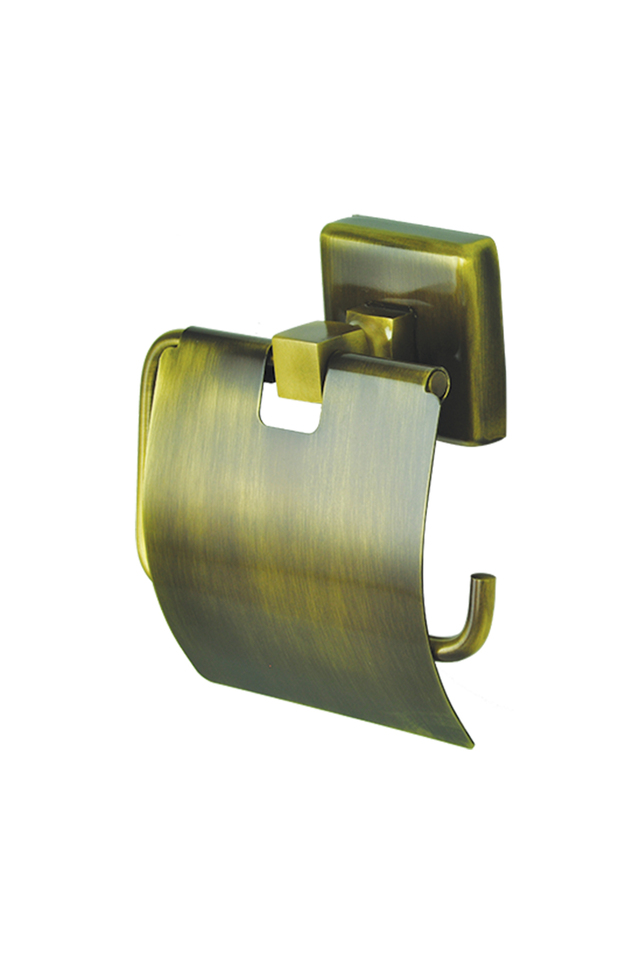 Çelik Banyo Kumru Kapaklı Tuvalet Kağıtlık Antik Renkli