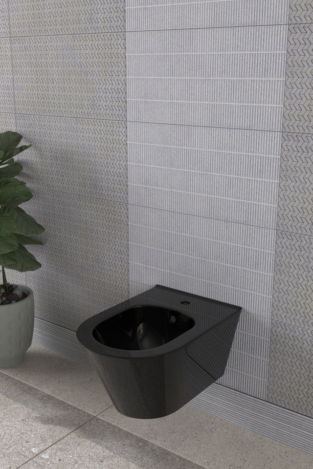 Lucco Avva 53 cm Rim Art Asma Bide Siyah