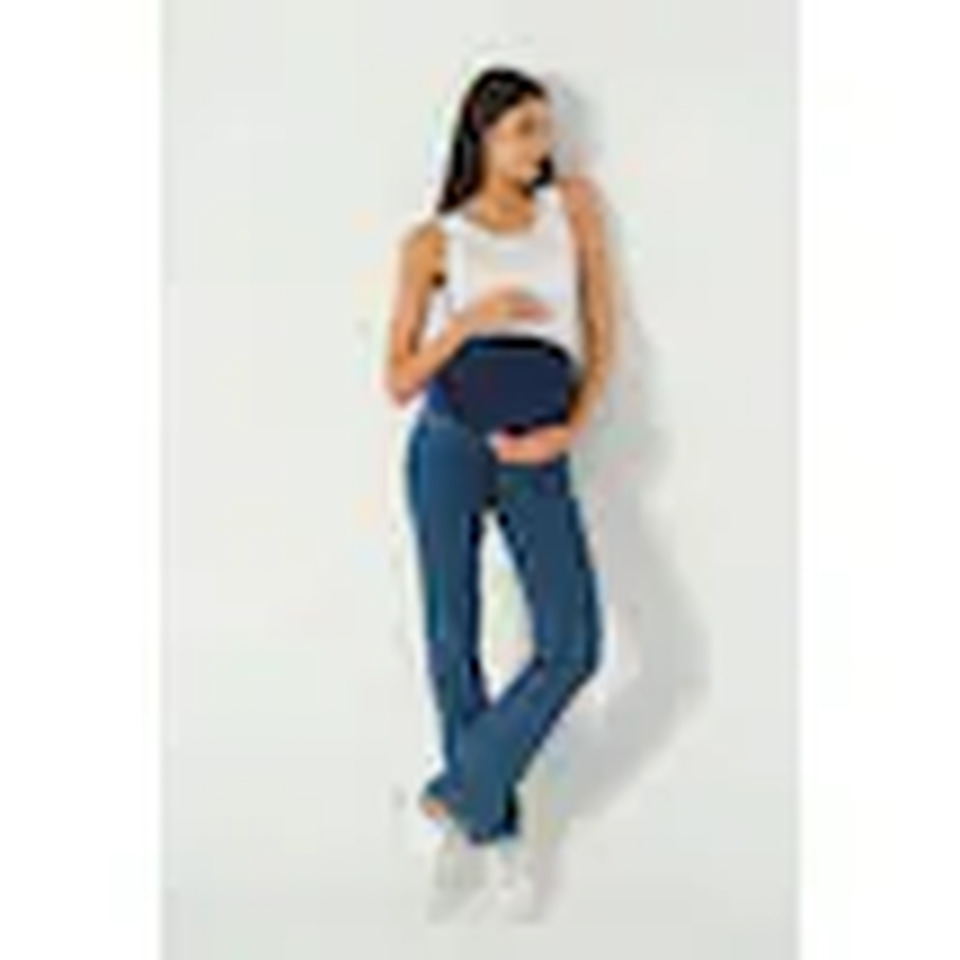 Hamıle Jean Boru Paca Pantolon