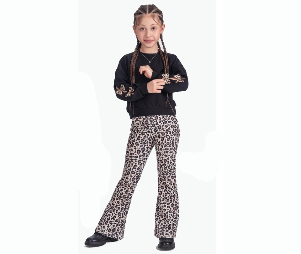 Leopar Kelebeklı 2Lı Takım