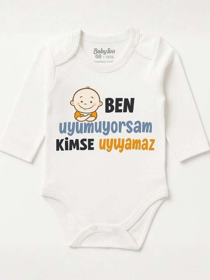 Ben Uyumuyorsam Kımse Uyuyamaz Uzun Kol Zıbın