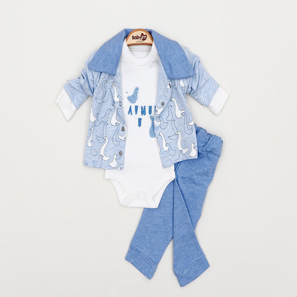 Babyım 2146 Anventure Ceket 3lu Takım