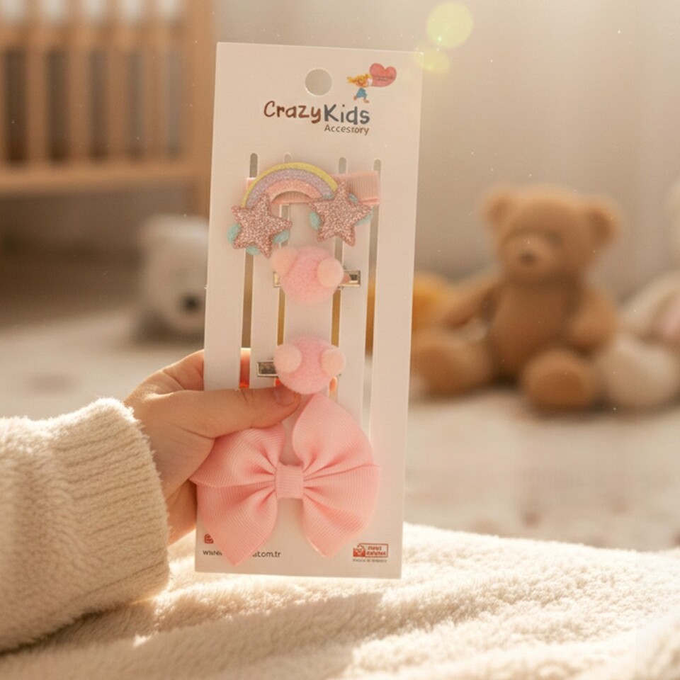 Gokkusagı Kurdelelı 4lu Pens 4508