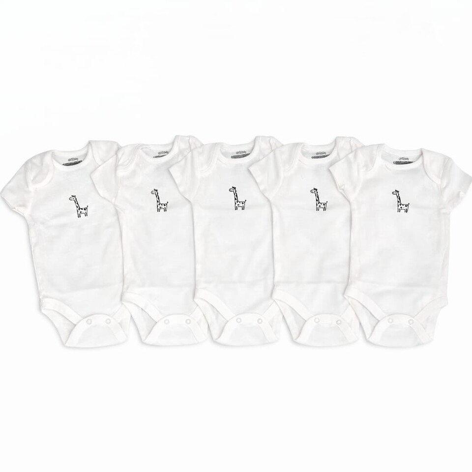 Zürafa Desenli 5'Li Zıbın