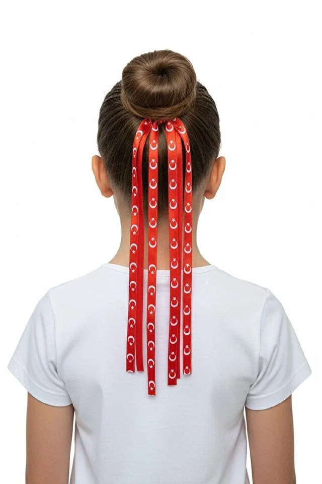 Havlu Toka Kırmızı-Siyah-Beyaz