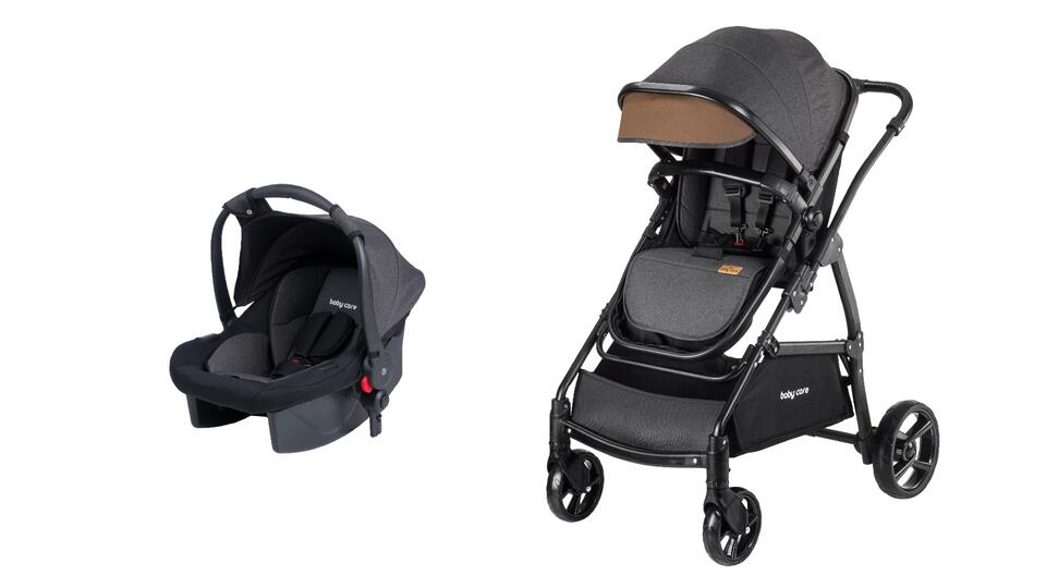 Baby Care Bc-315 Safari Trio Travel Puset Siyah