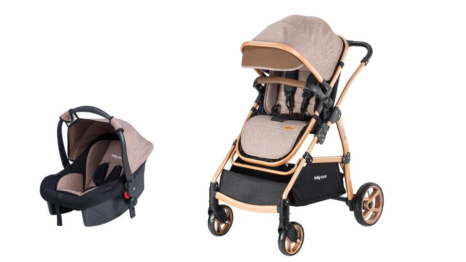 Baby Care Bc-315 Safari Trio Travel Puset Kahve