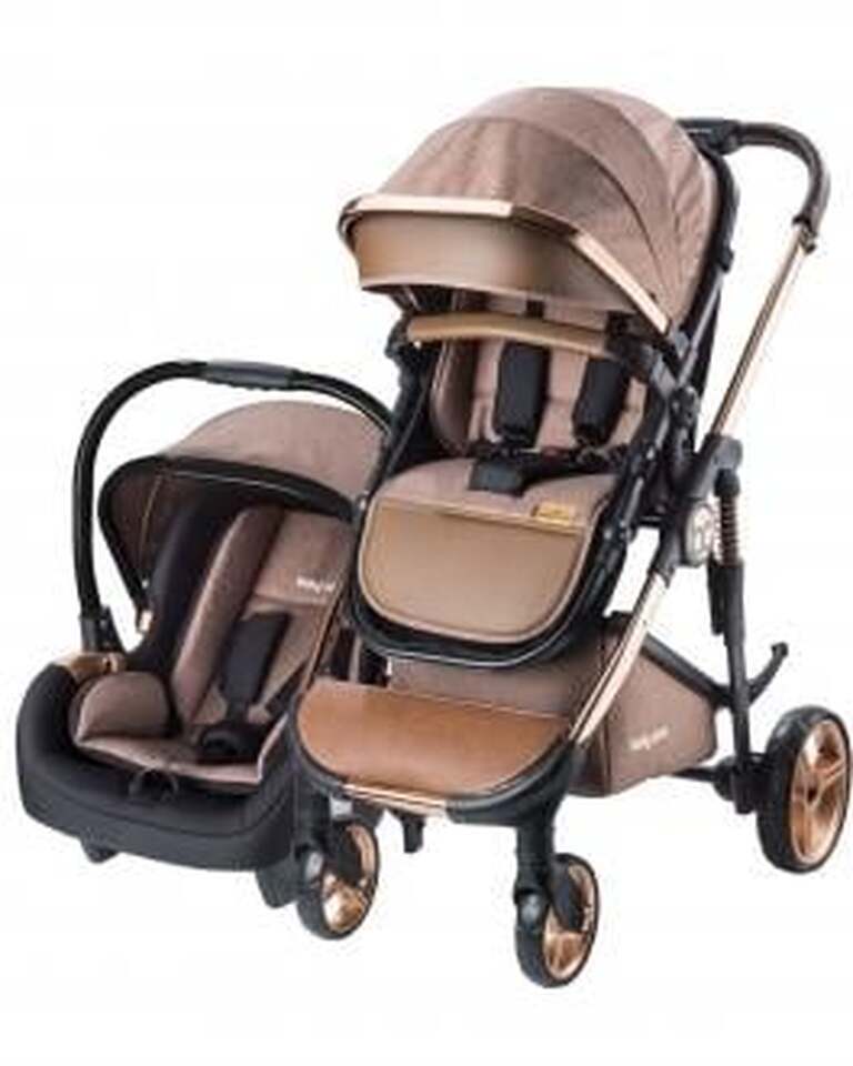 Baby Care Bc-440 Collarado Chrome Travel Puset Kahve