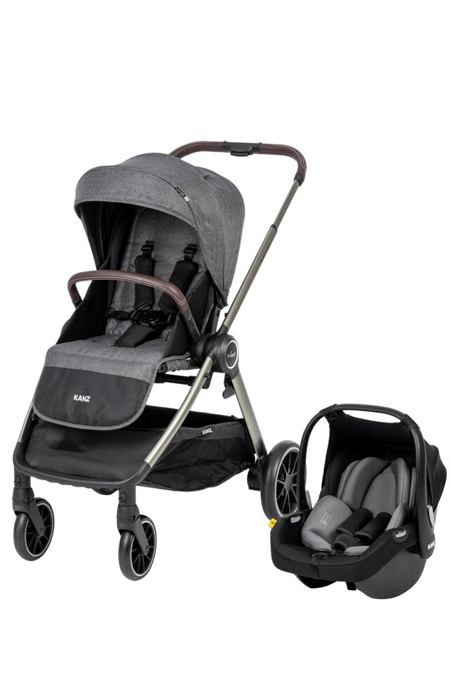 Kanz V-Go2 Travel Sistem Bebek Arabası – Gri