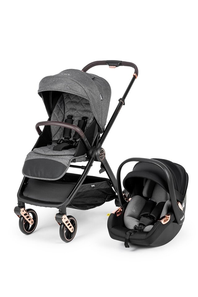 Kanz XGO Ultimate TRV Kabin Bebek Arabası Rosegold Gri