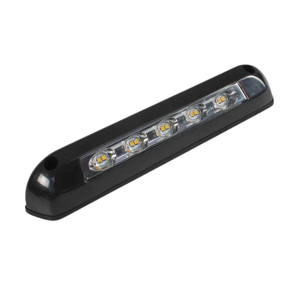 24 LED DIŞ LAMBA TAVAN AYDINLATMA 12/24V SİYAH İTHAL