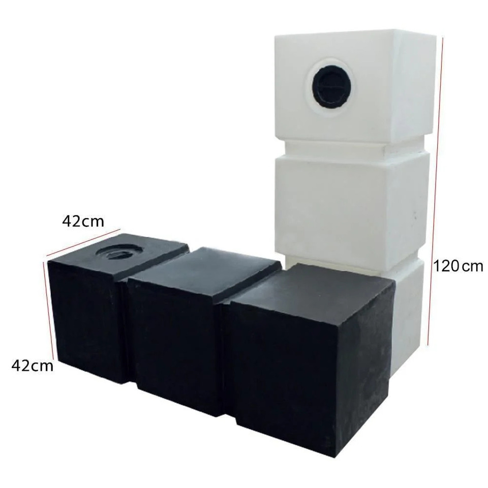200 LT TEMİZ SU DEPOSU U:120 CM Y:43 CM EN :43 CM TANK