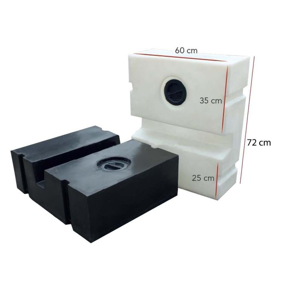 110 LT U:72 CM Y:24,5 CM G:60 CM PİS SU TANKI SİYAH