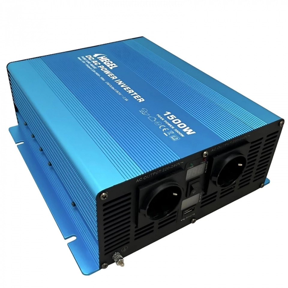 VENTA NPS1500 12V 1500W ŞARJLI TAM SİNÜS İNVERTER 10A AC HEGEL