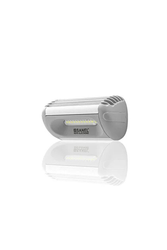 12 LEDLİ SANEL DIŞ AYDINLATMA GRİ KASA DIŞ LAMBA 10 CM