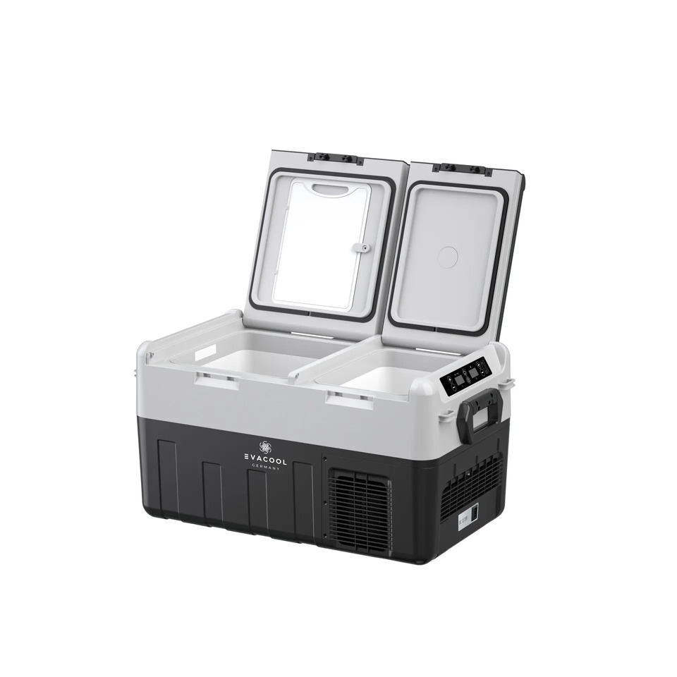 EVA 35AX MOBİL ARAÇ  BUZDOLABI 12/24-KABLOİLE220 ÇİFT KAPAKLI 30 LT 