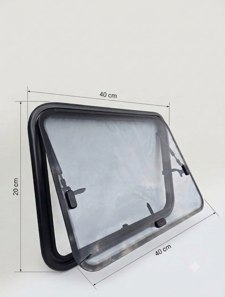20X40 PİSTONLU TEMPERLİ CAM