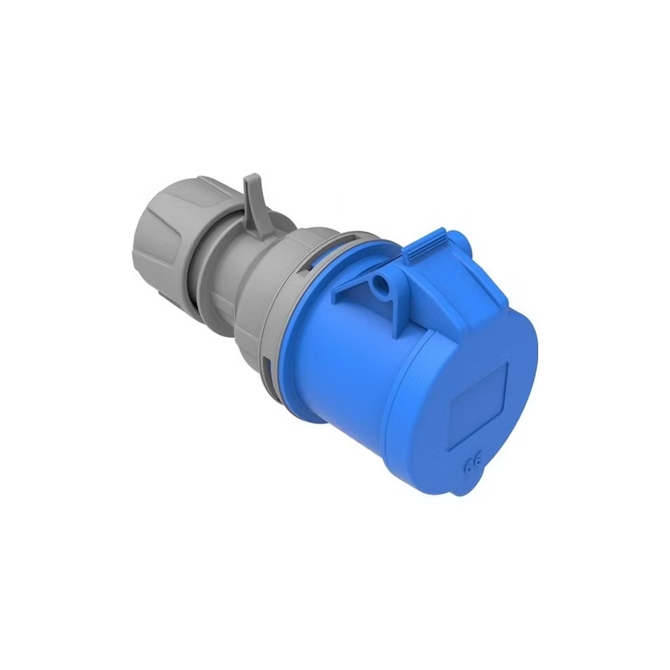 Düz Fiş Kauçuk Ip44 16a Dış Elektrik Besleme Erkek 220v