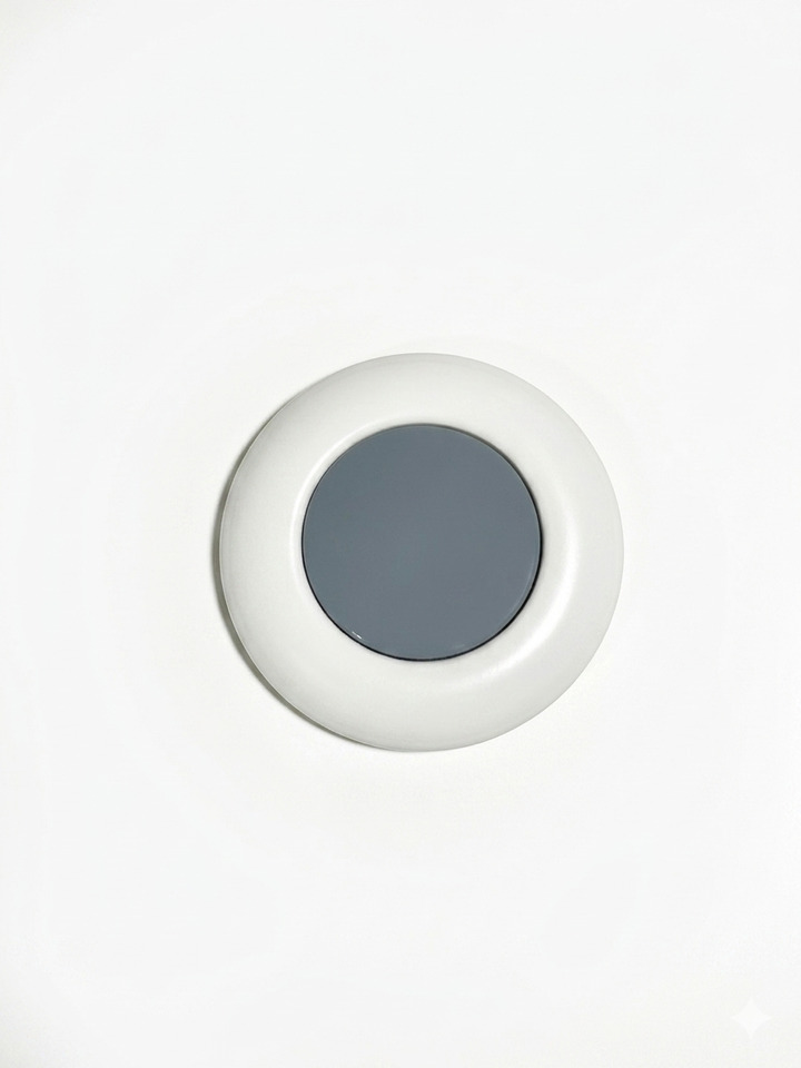 12v Beyaz Çerçeveli Oval Spot Günışığı