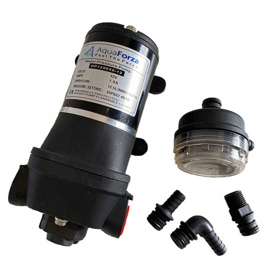 Aquaforza Hidrofor Pompası 12.5 Litre/Dk 35Psi Voltaj:12V