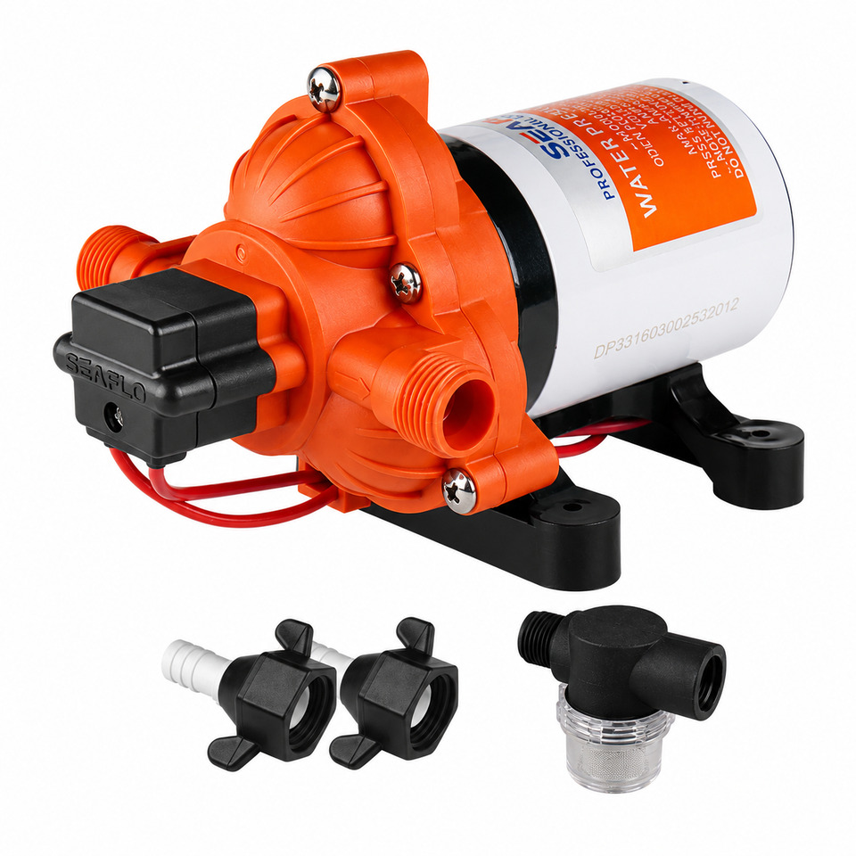 SEAFLO HİDROFOR POMPASI 11.3 LT/DK 24V 55 PSİ