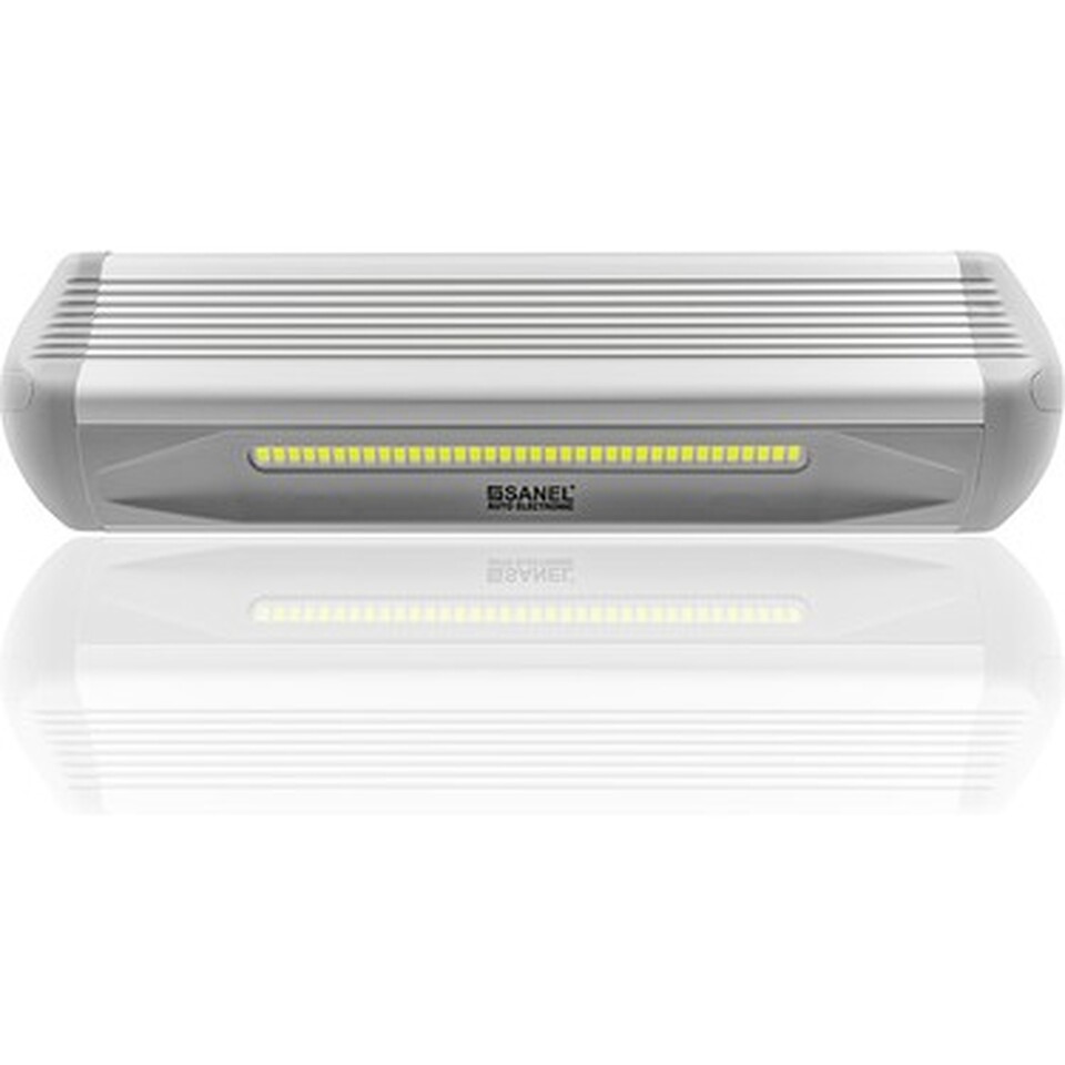 DIŞ AYDINLATMA LAMBASI 12V/24V 36 LEDLİ GRİ KARAVAN