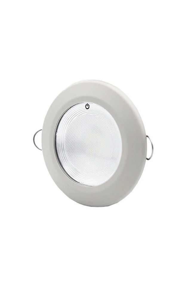 SPOT 12V DOKUNMATİK BEYAZ MAVİ IŞIK GRİ ÇERÇEVELİ SANEL SSPEB.12WB-CG