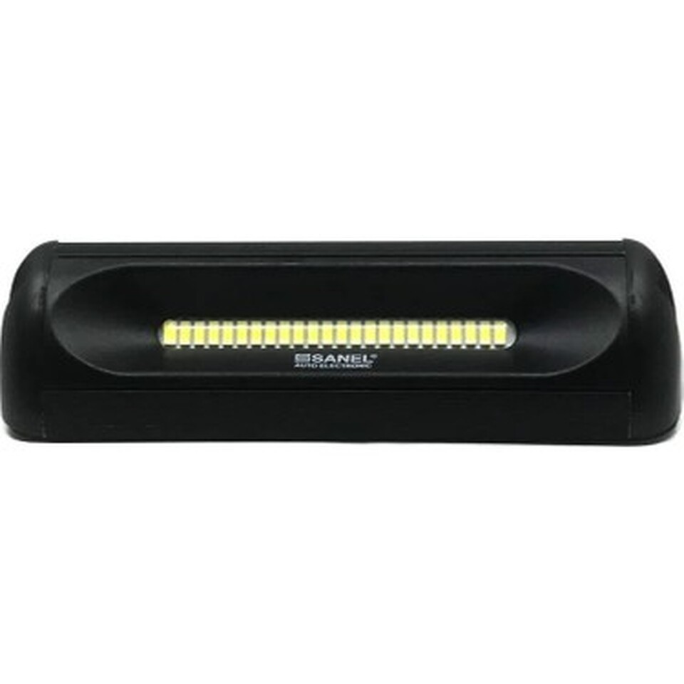 SİYAH SANEL DIŞ AYDINLATMA LAMBASI 12V/24V 36 LEDLİ 