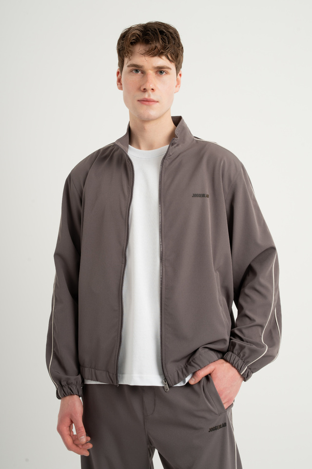 Fermuarlı Oversize Sweatshirt