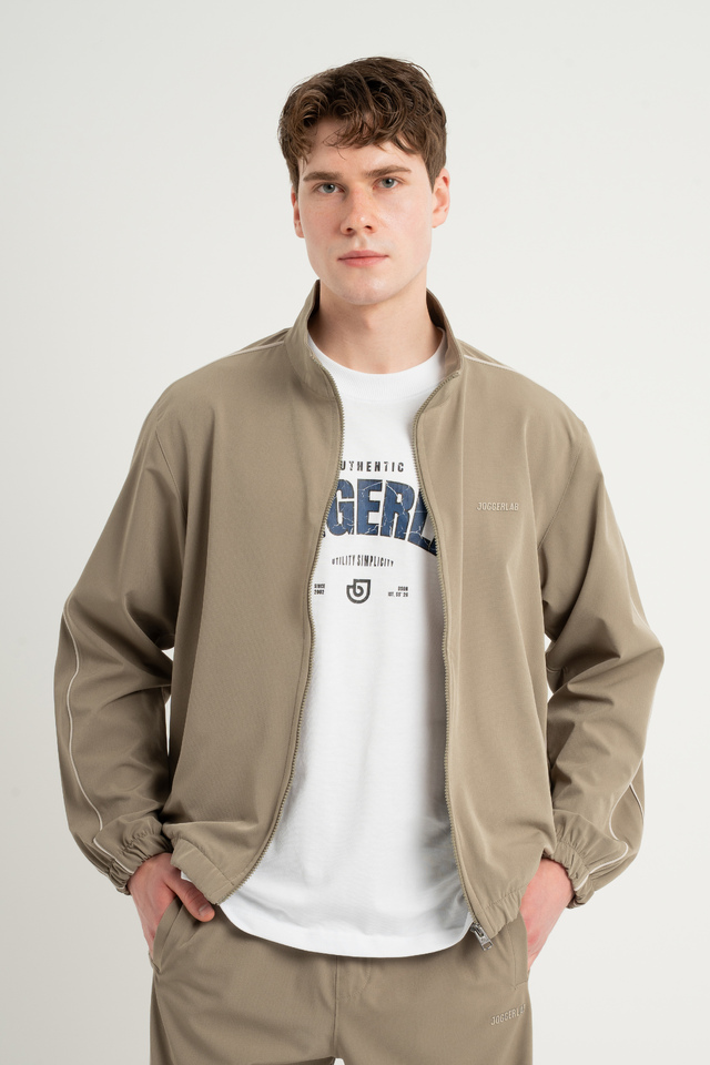 Fermuarlı Oversize Sweatshirt
