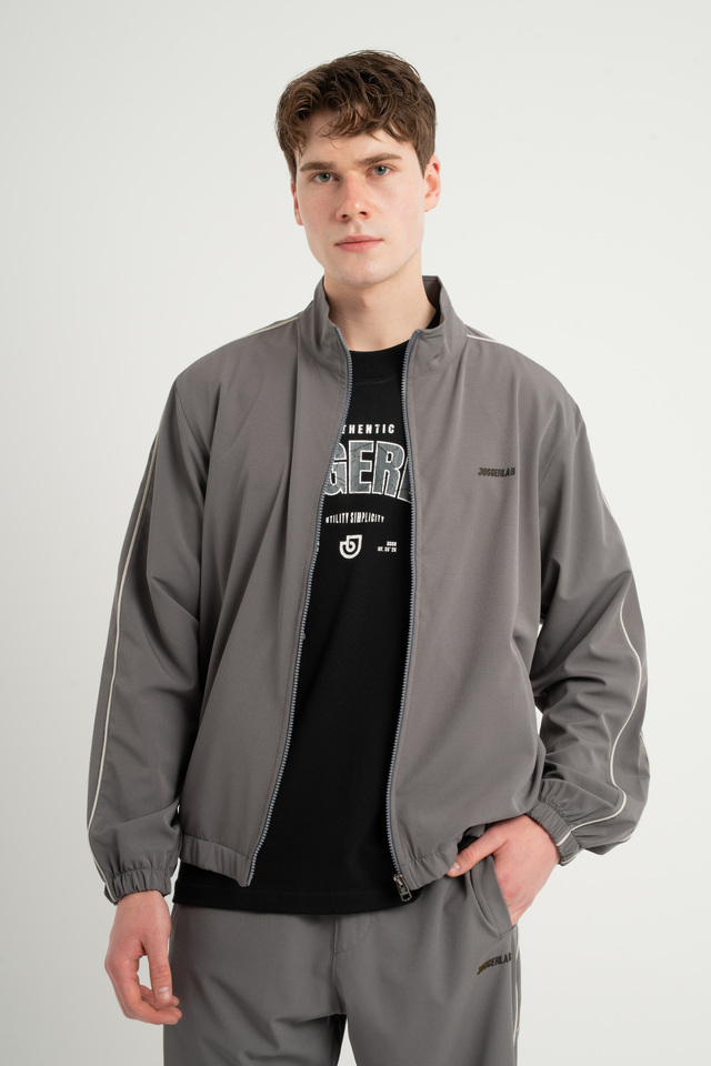 Fermuarlı Oversize Sweatshirt