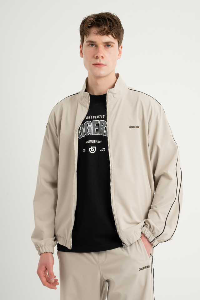 Fermuarlı Oversize Sweatshirt